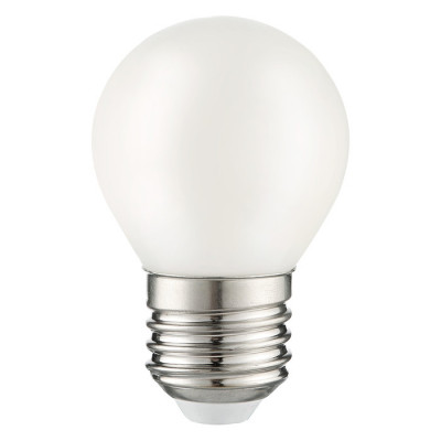 Лампа Gauss Filament Шар 9W 590lm 3000К Е27 milky LED 1/10/50, 105202109