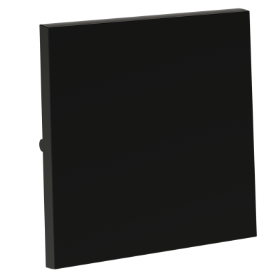 Клавиша для выключателя/переключателя одноклавишного, S70 (черный матовый), VLS000108