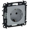 753620 - Valena LIFE.Силовая розетка 2К+З 16А 250В с защитными шторками.Безвинтовые зажимы.С лицевой панелью., Legrand