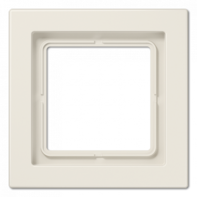 Рамка для вертикальной и горизонтальной установки, 1 пост; дюропласт; слоновая кость; LSDesign, LSD981W