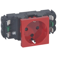 Legrand Розетка 2К+3 - Программа Mosaic - для установки в кабель-канале - автоматические клеммы - с механической блокировкой, 077421 Legrand Розетка 2К+3 - Программа Mosaic - для установки в кабель-канале - автоматические клеммы - с механической блокировкой, 077421