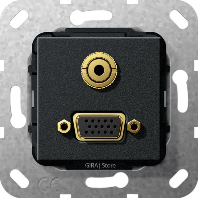565910 Gira Разъем VGA, мини гнездо