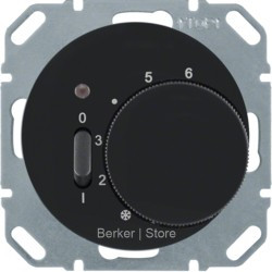 20302045 - Регулятор температуры помещения с размыкающим контактом, R.1, Berker