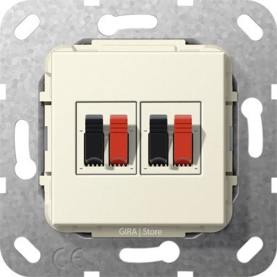 569301 Gira Разъем динамиков 2 местный