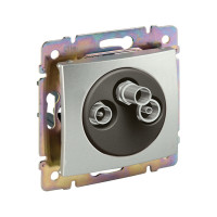 Legrand Розетка TV-FM-SAT - Legrand Valena - "звезда" - алюминий, 770135 Legrand Розетка TV-FM-SAT - Legrand Valena - "звезда" - алюминий, 770135