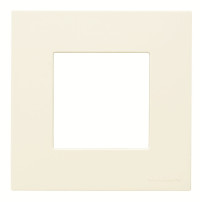 N2171.1 BL - Рамка 1-постовая, 1-модульная, базовая, с суппортом, серия Zenit, цвет альпийский белый - 2CLA217110N1101