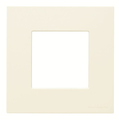 N2171.1 BL - Рамка 1-постовая, 1-модульная, базовая, с суппортом, серия Zenit, цвет альпийский белый - 2CLA217110N1101