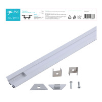 Профиль для ленты LED Gauss угловой - 2m 1/50, BT413
