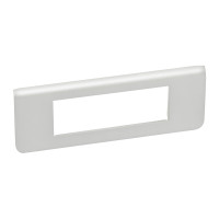 Рамка пластиковая Mosaic 6 модулей Алюминий Рамка пластиковая Mosaic 6 модулей Алюминий