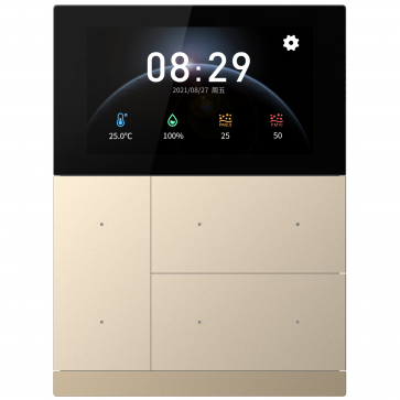 GVS CHTFB-3.0/6.1.04 Cенсорная панель KNX WaltzTouch+ Pad (Plastic Button)