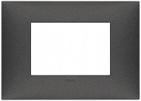 Vimar Накладка на 3 модуля, карбон матовый, 09673.14 Vimar Накладка на 3 модуля, карбон матовый, 09673.14