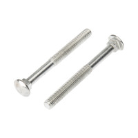 Болт мебельный DIN 603, 8,0х80мм, короб (25 шт/уп) KRANZ, KR-01-3511-025