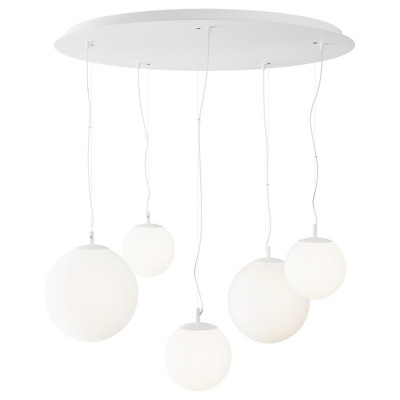 Maytoni Modern Подвесной светильник, цвет: Матовый Белый 5x40W E27