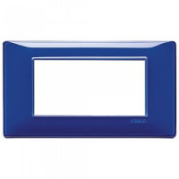 Vimar Накладка для 4 модулей рефлекс "сапфир", 14654.50