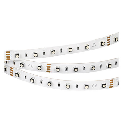 Светодиодная лента MINI-F60-10mm 24V RGB (14.4 W/m, IP20, 3535, 5m) (Arlight, Открытый), 022718(2)