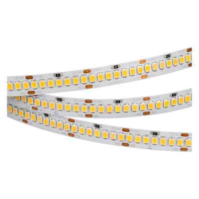 Светодиодная лента RT-A252-10mm 24V Warm2700 (11 W/m, IP20, 2835, 5m) (Arlight, Открытый), 022653(2)