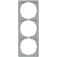 Рамка для инсталляции в кабельных каналах, 3-кратная; серая, CD583KGR