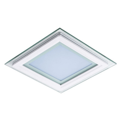 Lightstar 212041 Светильник ACRI QUA LED 12W 780LM БЕЛЫЙ/ПРОЗРАЧНЫЙ 4000K (в комплекте)