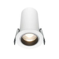 Maytoni Technical Встраиваемый светильник FOCUS LED 3000K 12Вт 60°, DL125-L12-3K-W