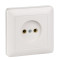 ХИТ С/У РОЗЕТКА без заземления без шторок 10А, 250В, БЕЛЫЙ. Россия