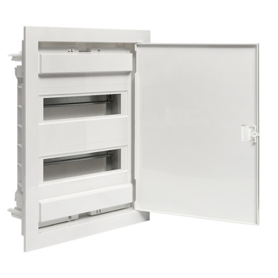 Встраиваемый силовой щит "Nova" 24 модулей с пластиковой дверью IP40 EKF, nv-pb-pd-2