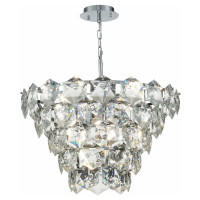 ST LUCE SL1631.103.09 Люстра подвесная ST-Luce Хром/Прозрачный E14 9*40W
