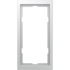 D-Life Рамка 2-ная для розетки для бритья, белый лотос