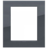 Vimar Накладка CLASSIC на 8 модулей рефлекс серый дым, 19668.61