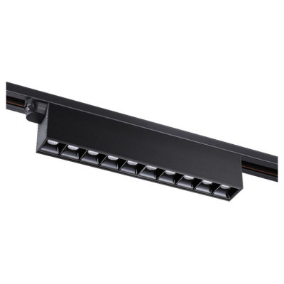 Novotech 358831 PORT NT22 075 черный Светильник трековый однофазный трехжильный IP20 LED 4000K 16W 220V ITER