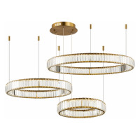 ST LUCE SL1622.313.03 Люстра подвесная ST-Luce Латунь/Прозрачный LED 1*122W 4000K