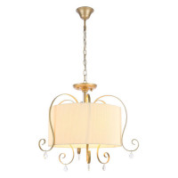 Evoluce SL177.213.03 Светильник подвесной Золотистый/Белый E14 3*40W