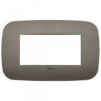 19684.80 - Vimar Накладка Round на 4 модуля Metal