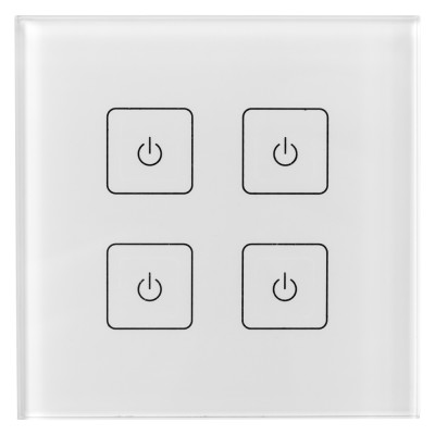 INTELLIGENT ARLIGHT Сенсорная панель DALI-901-11-ADDR-DIM-DT6-IN White (BUS) (IARL, IP20 Пластик, 3 года), 037192