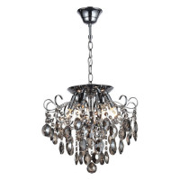 ST LUCE SL846.102.06 Люстра подвесная ST-Luce Темный хром/Тонированный черный E14 6*40W