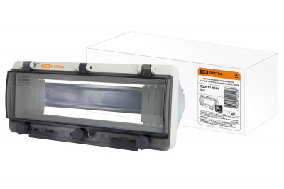 Крышка защитная для выреза в шкафу пластик 12 модулей IP67 TDM Electric, SQ0911-0004