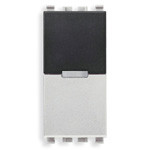 Vimar Приемник IR с 1 реле 120V ,серебро матовое, 20172.120.N