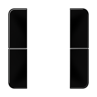 комплект накладок 2гр черный, CD502TSASW