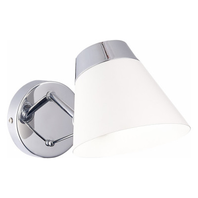 Evoluce SLE155801-01 Светильник настенный Хром/Белый E14 1*40W