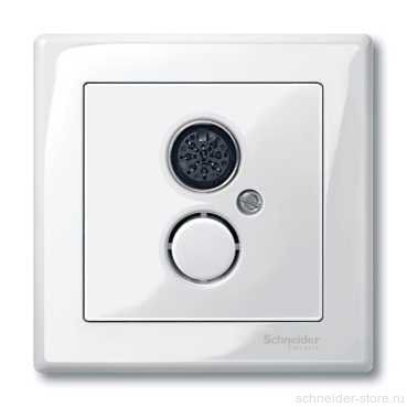 SM Накладка на опорн. плате для мех-змов  DIN 41524 и с отв. ? 16 мм, бел.