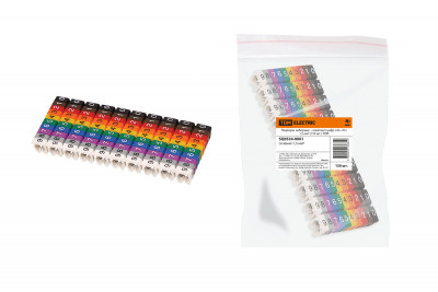 Маркеры наборные – комплект цифр («0»-«9») 1,5 мм2 (150 шт.) TDM Electric, SQ0534-0061