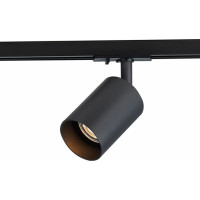 ST LUCE ST302.406.01 Св-к трек. Черный GU10 1*50W  IP20 L100xW70xH172 220V Без ламп