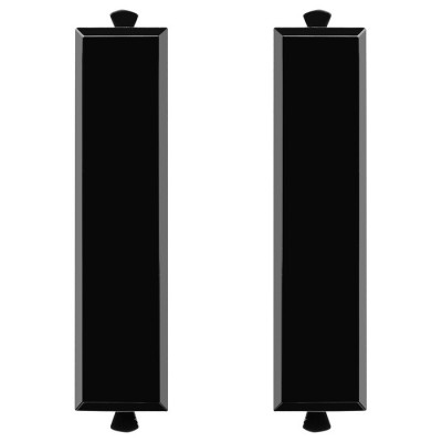 4402995 - ДКС Комплект модульных заглушек "Avanti", "Черный квадрат", 0,5 модуля 2штуки