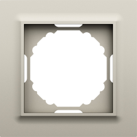 Donel A07 Wave матовый кашемир рамка 1-я, серия DB, DEW21135