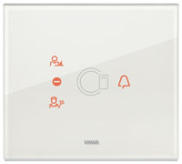 Vimar Накладка EIKON EVO для 3 модулей транспондера, белый бриллиант, 21666.70