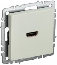 BRITE Роз. HDMI РHDMI-0-БрКр беж. IEK, BR-H10-K10