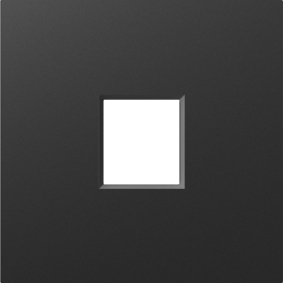 Donel A07 матовый карбон накладка 1-я для розеток RJ45,TV,SAT , серия DB, DE85930