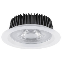 Светильник встраиваемый светодиодный 20W, 1800Lm, 4000K, 90 градусов, белый, AL251 с драйвером в комплекте, Feron 32610