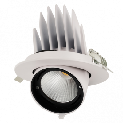Jazzway PLED DL4 40W 4000K 24° поворот  White  IP40, 5021921