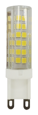 PLED-G9  9w  2700K 590Lm 175-240V (пластик d16*60мм) Jazzway, 5001039