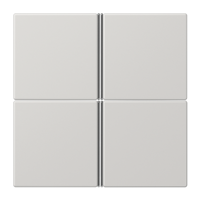 Набор клавиш для сенсорного модуля KNX, 4-ной, светло-серый, LS404TSALG